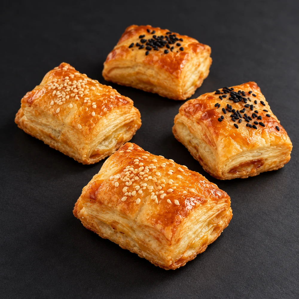 Mini savoury pastries by AD Bakery House